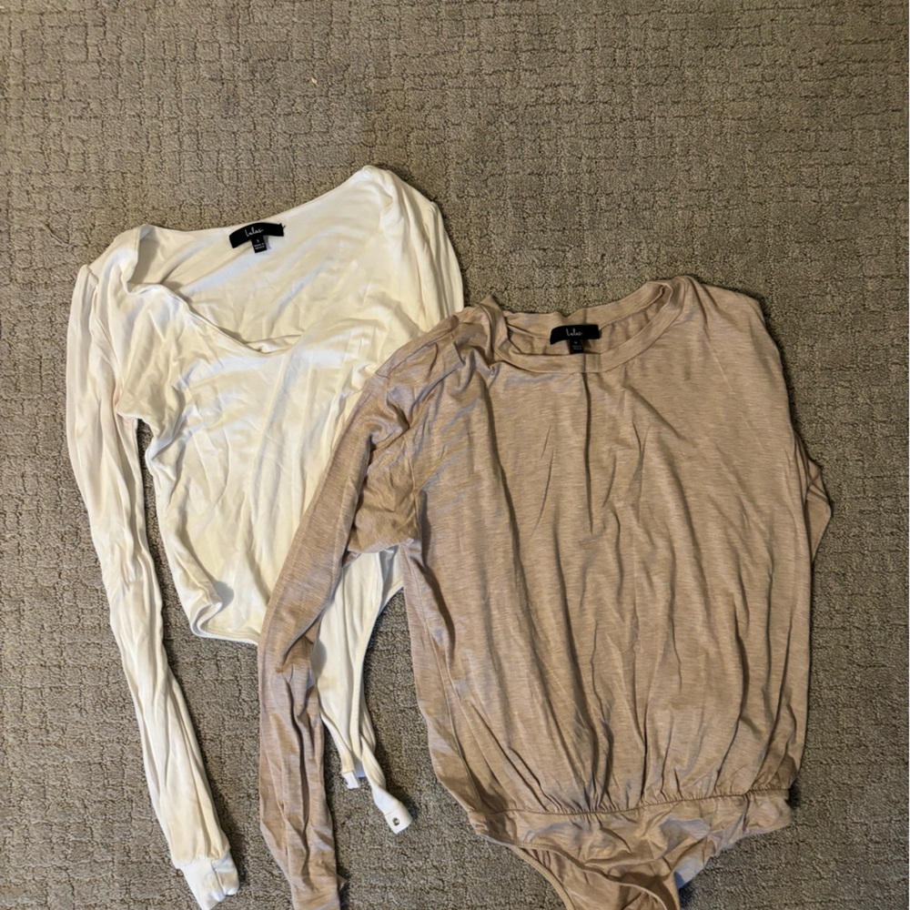 Women’s long sleeve bodysuits
